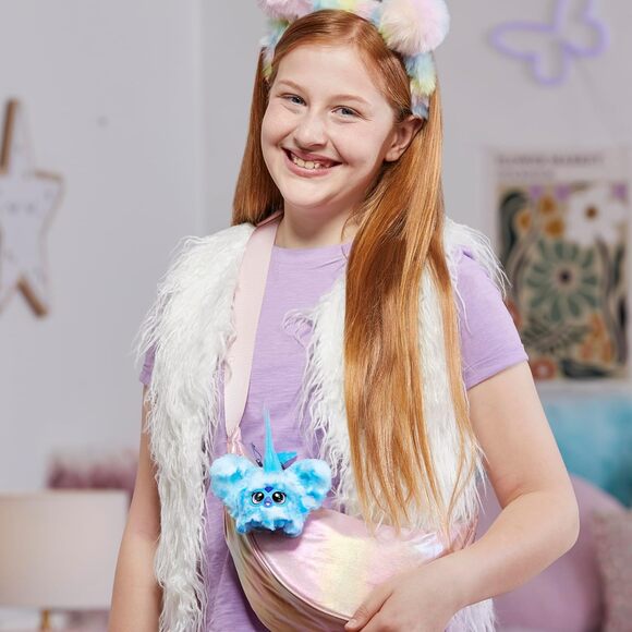 Furby Furblets SNO Way Holiday Edition Mini Plush Toy Sounds Interactive Pet - Picture 9 of 12